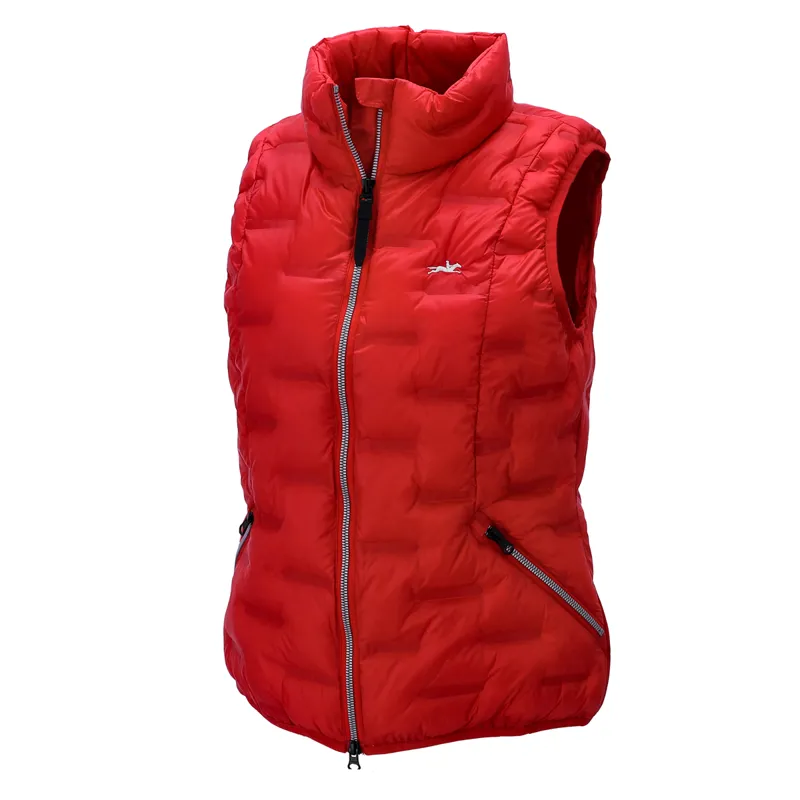 Schockemohle Summer Rose Style Gilet - True Red
